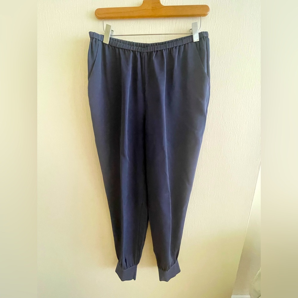 Theory Silk Jogging Pant, 100% Silk